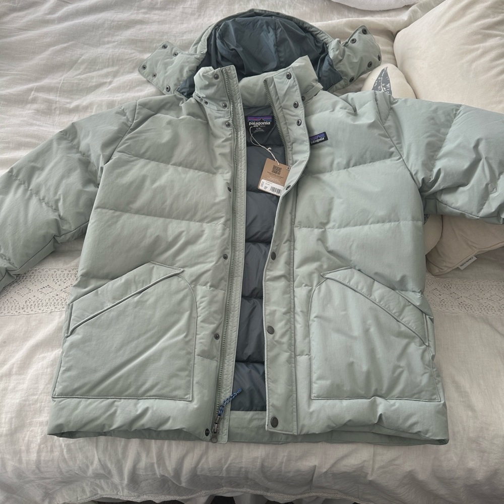 Patagonia Men's DownDrift puffer Jacket - Sleet Green
